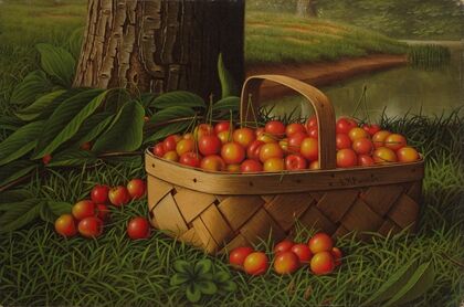 Cherries in a Basket