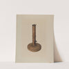 Cherry Candlestick (c. 1937) by Mina Lowry