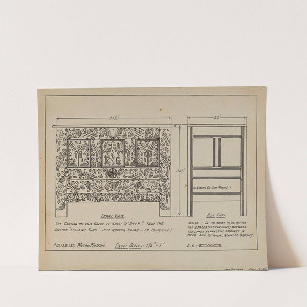 Chest (1936) by John Dieterich