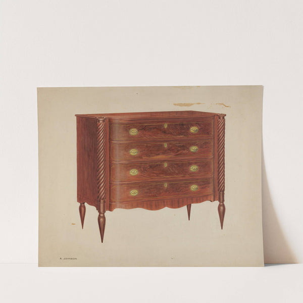 Chest of Drawers by Arthur Johnson