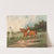 Chestnut Racehorse with Jockey Up on a Training Track with a Wooded Landscape Beyond by Henry Herman Cross