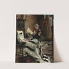 Chez L’artiste (Les Gravures) (1881) by Albert Edelfelt