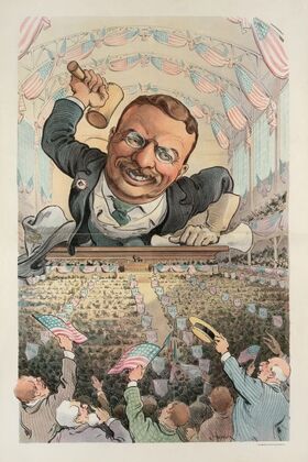 Chicago, June 21, 1904 – ‘All in favor of the nomination will say aye!’ — size preview