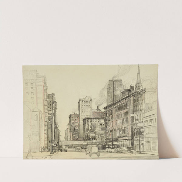 Chicago, North Dearborn Street by Donald Shaw MacLaughlan