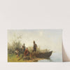 Chiemseefischer bei der Rast (1878) by Julius Noerr