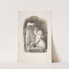 Child Climbing a Chair to Reach for a Kitten (1835–1903) by Lorenz Frølich