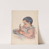 Child eating soup (1900) by Armand Guillaumin