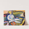 Child on Sofa by Henry Lyman Saÿen