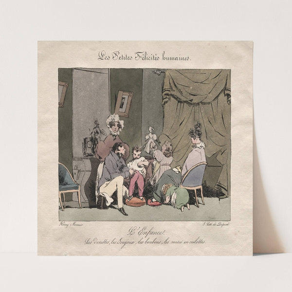 Childhood (1800s) by Henry Bonaventure Monnier
