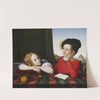 Childhood portrait of Wieńczysław Potocki and Konstanty Potocki (1820) by Friedrich Wilhelm Schadow