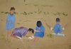 Children Barefoot in the Green