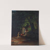 Children by a Brook (ca. 1822) by Francis Danby