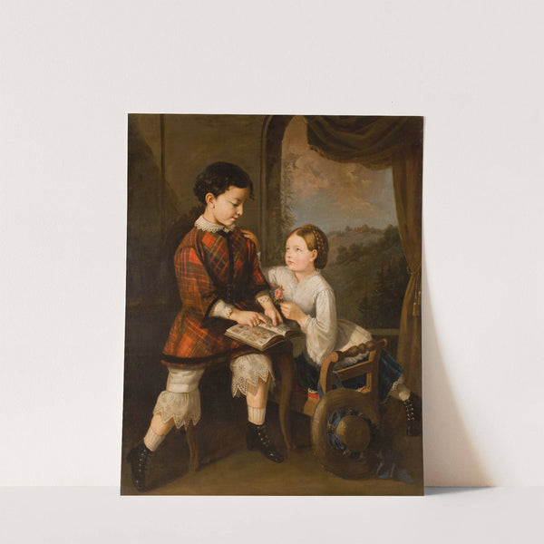 Children Learning by Saturnin Świerzyński