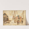 Children on a road by Tadeusz Makowski