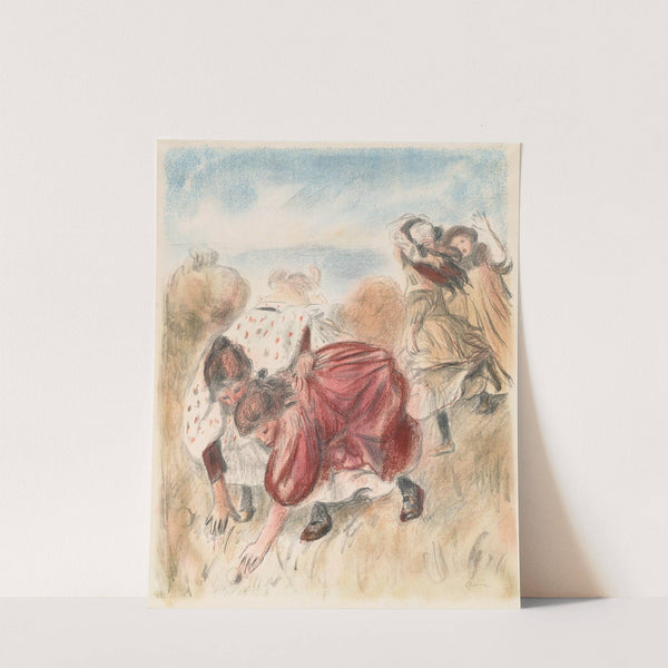 Children Playing Ball by Pierre-Auguste Renoir