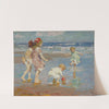 Children Playing in Surf by Edward Henry Potthast