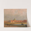 Children Playing in the Belvedere Gardens, in the Background the Salesian by Anton Hans Karlinsky