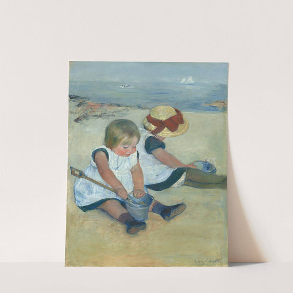 Children Playing on the Beach (1884) by Mary Cassatt