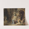 Children Playing With The Favorite Pets (1846) by Eugène Isabey