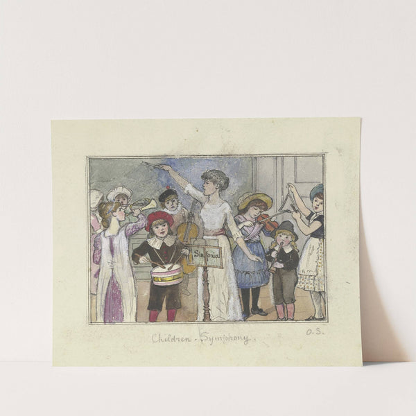 Children-Symphony by Otto Scholderer