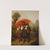 Children under a Red Umbrella by Henry Mosler