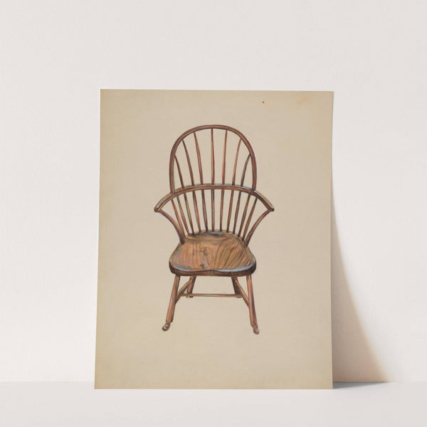 Child&#8217;s Arm Chair (c. 1936) by Mina Lowry