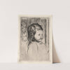 Child's Bust, Turned to the Right by Pierre-Auguste Renoir