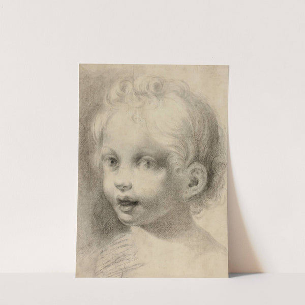 Child’s Head by After Correggio