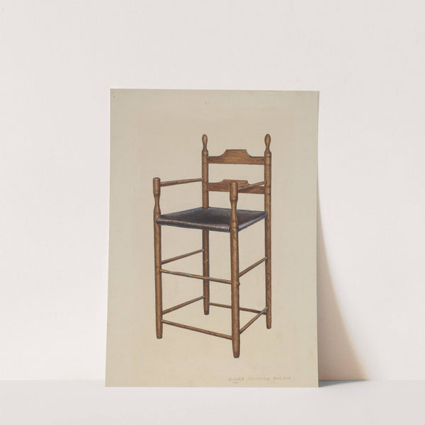 Child's High Chair by Donald Harding