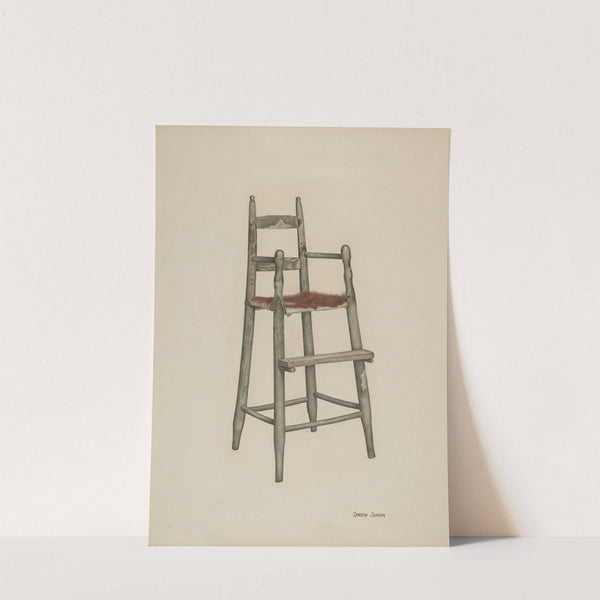 Child's High Chair by Dorothy Johnson