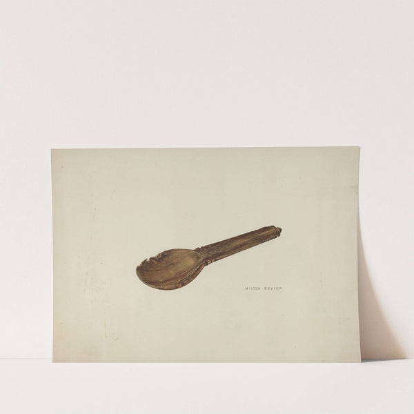 Childs Porridge Spoon by Milton Bevier