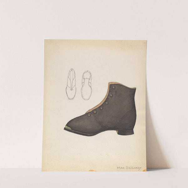 Child&#039;s Shoe by Mae Szilvasy