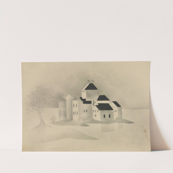 Chillon Castle (1800s) by Mary Altha Nims