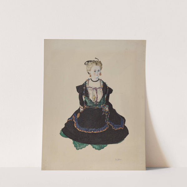 China Headed Doll by Lelah Nelson