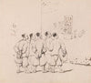 Chinese Coolies reading a Proclamation (1841)