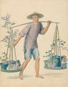 Chinese Flower Seller
