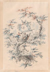 Chinoiserie Fantasy with Skaters and an Exotic Figure in an Iceboat