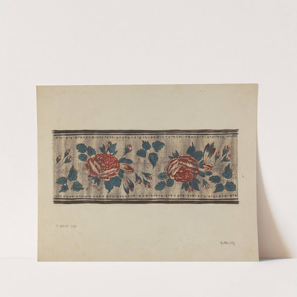 Chintz Border by Edith Miller