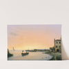 Chioggia vor Sonnenaufgang by Giuseppe Canella