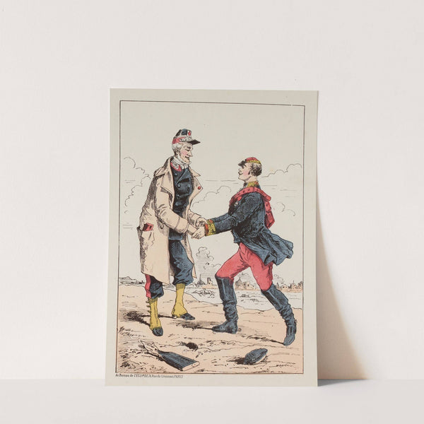 Chirurgiens de la garde nationale & de l’armée. (1871) by Draner