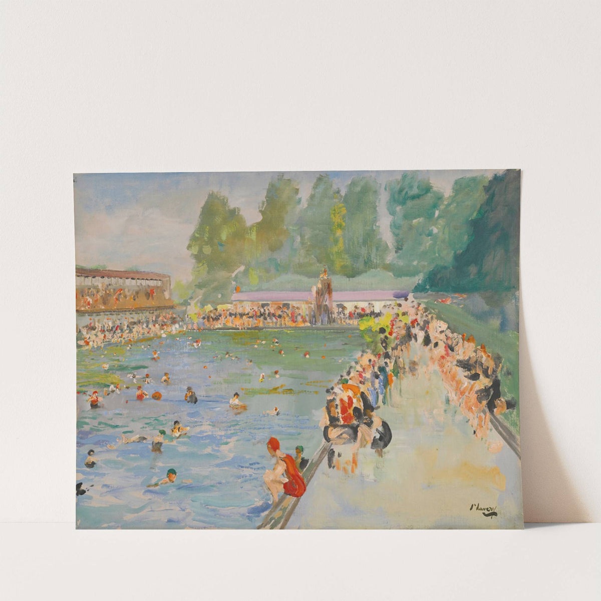 Chiswick Baths by Sir John Lavery