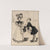 Eleven comic strip frames of flamingo shaping figures with its long neck Pl.9 by Franklin Morris Howarth