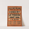 Chœur de l’Eglise Saint-Guillaume, Strasbourg. Concert, Eglise Saint-Guillaume, 14 avril 1933. La Passion selon Saint Jean de J.-S. Bach (1933) by Imp. Alsacienne