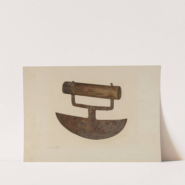 Chopping Knife by Herman Schulze