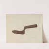 Chopping Knife by Nicholas Amantea