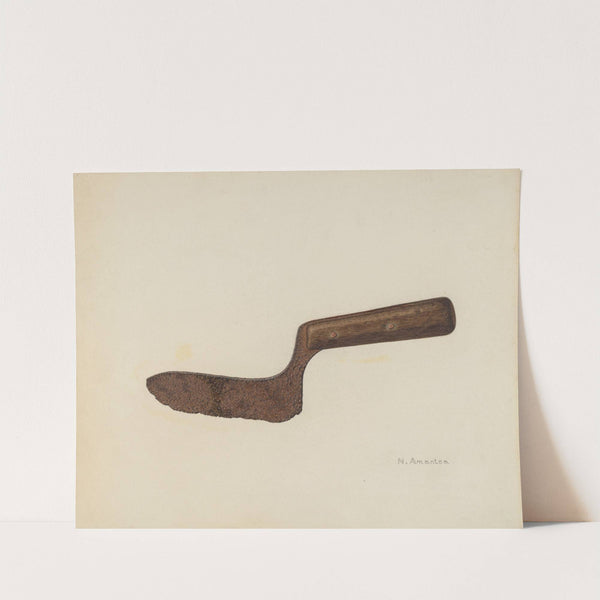 Chopping Knife by Nicholas Amantea