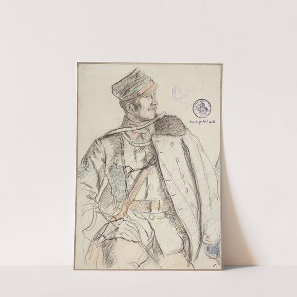 Chorąży Legionów Polskich [Alfred Wallner] by Leopold Gottlieb