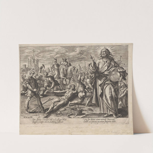 Christ (c. 1578) by Hendrick Goltzius