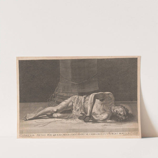 Christ after the flogging by Georg Andreas Wolfgang