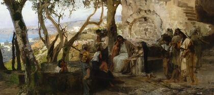 Christ among children (after 1872)